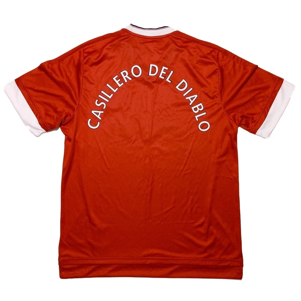 ADIDAS Manchester United Soccer Jersey AC1414 2015-16 Casillero Del Diablo Large